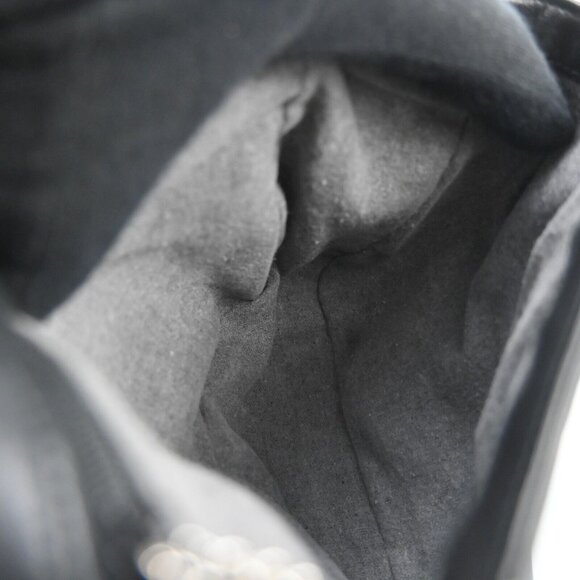 Gucci black leather 1955 Horse-bit cross body with a chrome accent - Picture 11 of 16